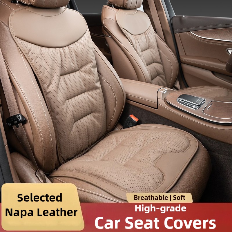 Leather Car Seat Covers Full Set Universal - Housses de siège de voiture en