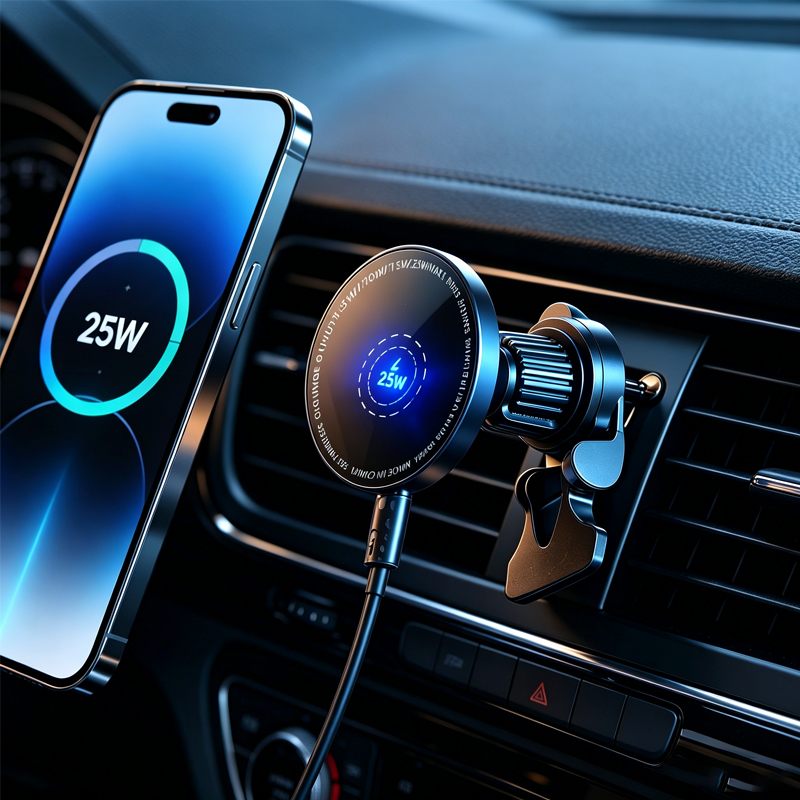 Magnetic Phone Holder For Car Vent - Support de chargeur de voiture sans
