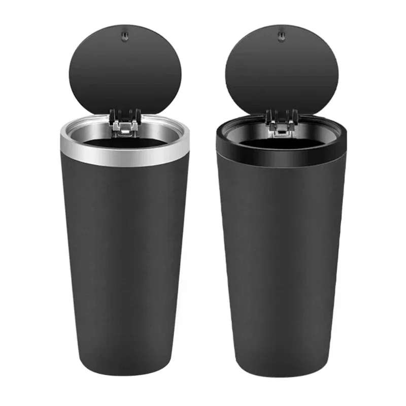 Pour porte-gobelets, stockage  - Waterproof Car Trash Can With Lid avis et prix