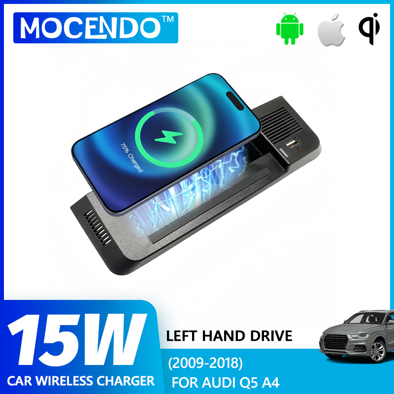 Chargeur sans fil rapide pour  - Wireless Car Charger Mount Fast Charging avis et prix