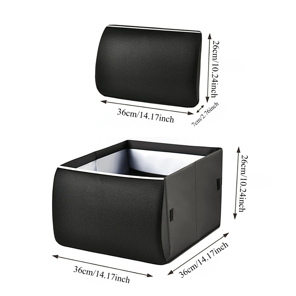 Boîte de rangement multifoncti - Car Trunk Organizer Foldable Storage Box avis et prix