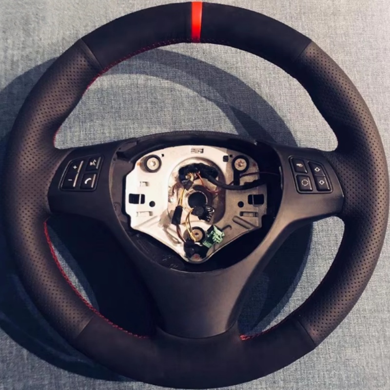 Housse de volant de voiture pe - Car Steering Wheel Cover Anti Slip Breathable avis et prix