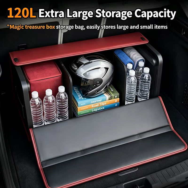 Boîte de rangement pour coffre - Car Trunk Organizer Foldable Storage Box avis et prix