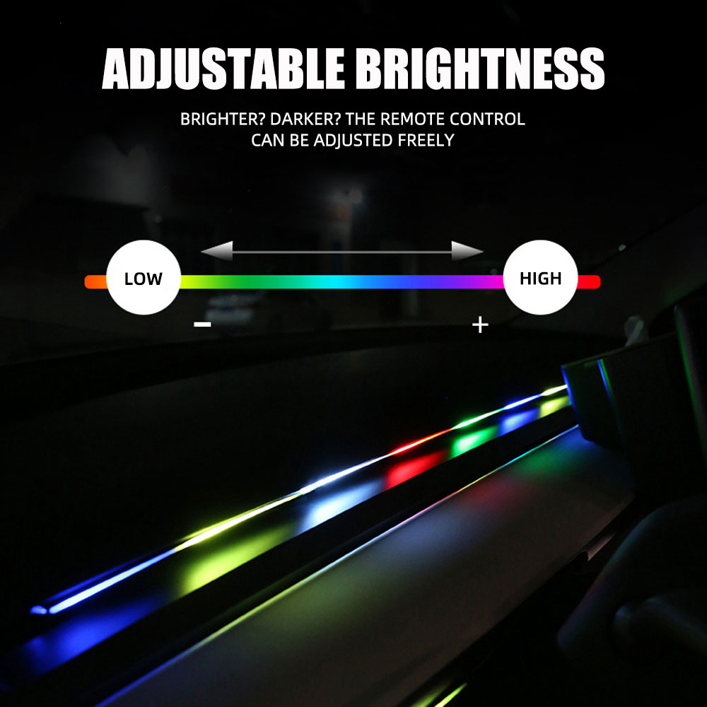 Lumières ambiantes de voiture  - Led Ambient Interior Car Lights App Control avis et prix