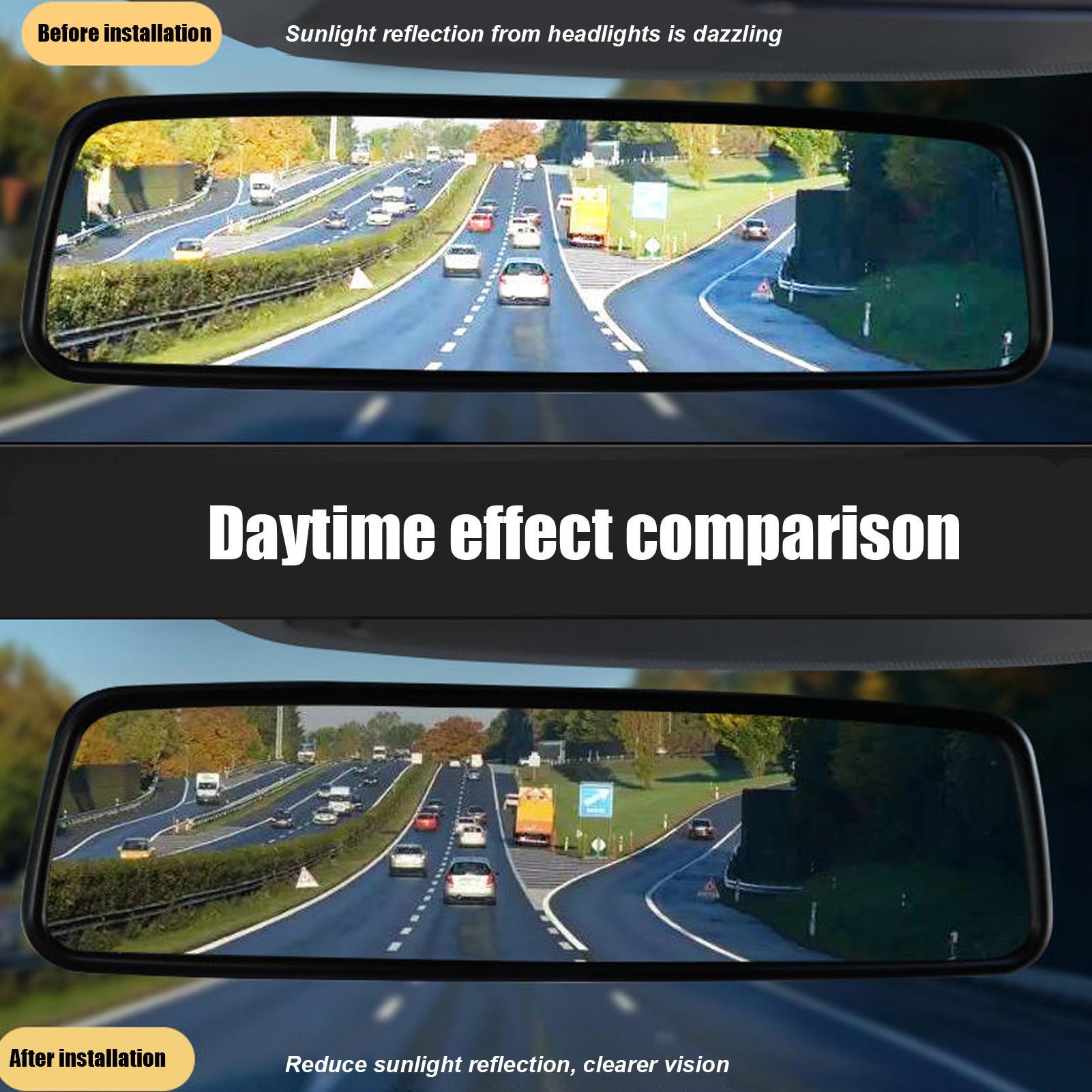 Film anti-éblouissement et ant - Anti Glare Car Rearview Mirror Film avis et prix