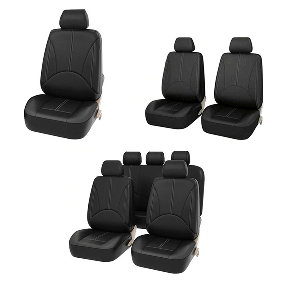 Ensemble de housses de siège d - Leather Car Seat Covers Full Set Universal avis et prix