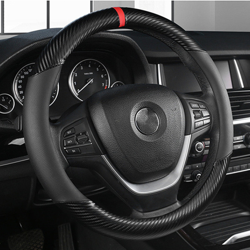Housse de volant de voiture un - Car Steering Wheel Cover Anti Slip Breathable avis et prix