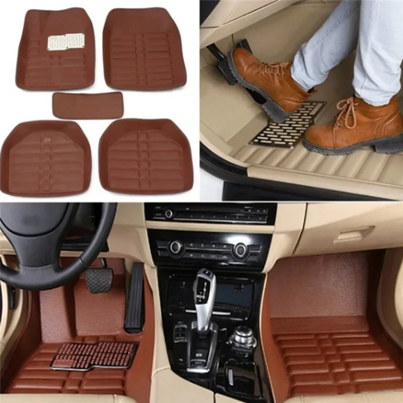 Nouveau tapis de sol de voitur - Car Floor Mats Universal Waterproof Leather avis et prix