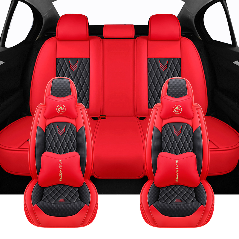Ensemble complet de housses de - Leather Car Seat Covers Full Set Universal avis et prix