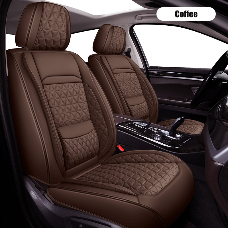 Ensemble complet de housses de - Leather Car Seat Covers Full Set Universal avis et prix
